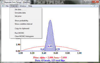 Bayesian Coin Tosser screenshot 3