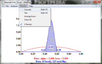 Bayesian Coin Tosser screenshot 4