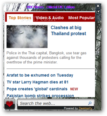 BBC News screenshot 2
