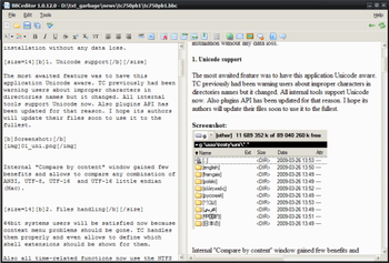 BBCeditor screenshot