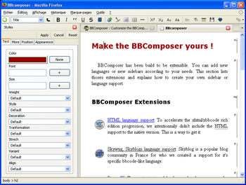 BBComposer screenshot 2