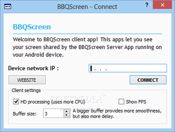 BBQScreen screenshot