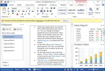 BCGControlBar Professional Edition screenshot 3