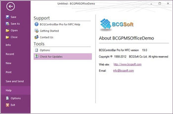 BCGControlBar Professional Edition screenshot 6