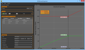 BCMoneyOrganizer screenshot