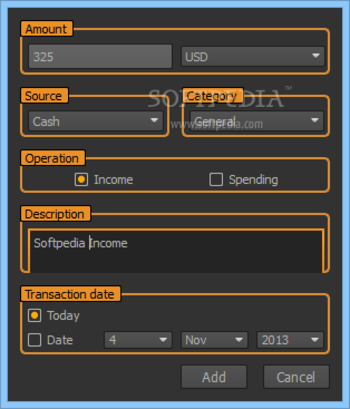 BCMoneyOrganizer screenshot 2