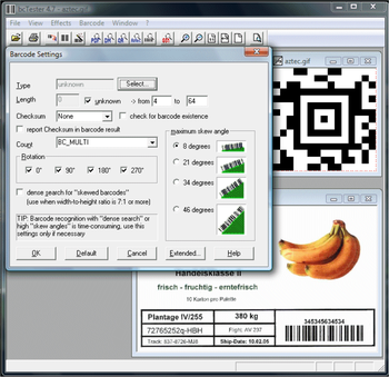 bcTester Barcode Reading and Testing screenshot