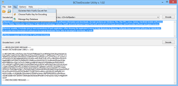 BCTextEncoder screenshot 4