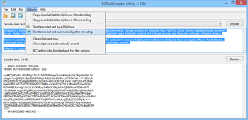 BCTextEncoder screenshot 5