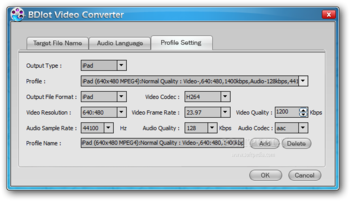 BDlot Video Converter screenshot 4