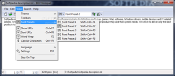 BDV Notepad screenshot 5