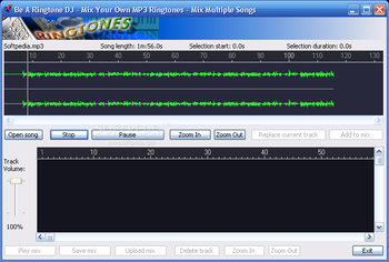 Be a Ringtone DJ and Mix Multiple MP3s screenshot
