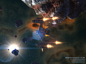 Beam Screensaver screenshot