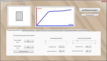 beamAnalyzer screenshot
