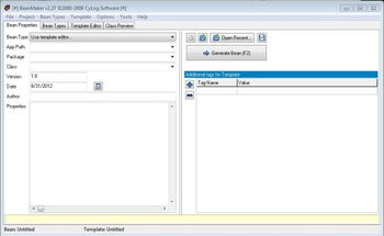 BeanMaker screenshot