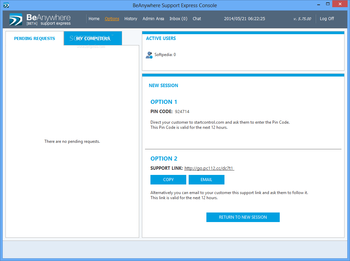 BeAnywhere Support Express screenshot 2