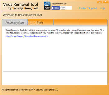 Beast Removal Tool screenshot