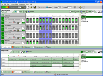 Beatcraft drum machine screenshot