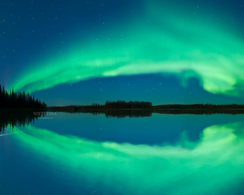 Beautiful Aurora Boreal Screensaver screenshot