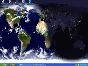Beautiful Desktop Earth Wallpaper Screen Saver screenshot