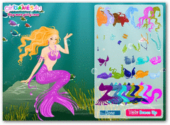 Beautiful Mermaid Dress Up screenshot