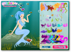 Beautiful Mermaid Dress Up screenshot 2