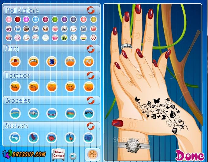 Beautiful Nail Design Game Free Download