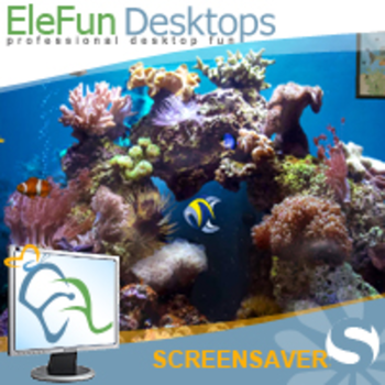 Beautiful Reef - Animated 3D Screensaver screenshot