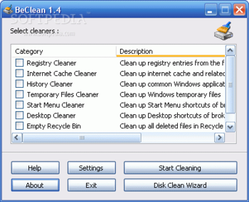 BeClean screenshot