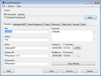 BeCyPDFMetaEdit screenshot