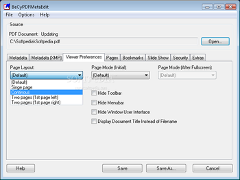 BeCyPDFMetaEdit screenshot 2
