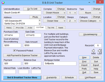 Bed & Breakfast Tracker Plus screenshot 11