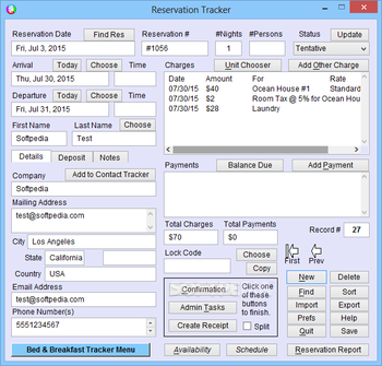 Bed & Breakfast Tracker Plus screenshot 3