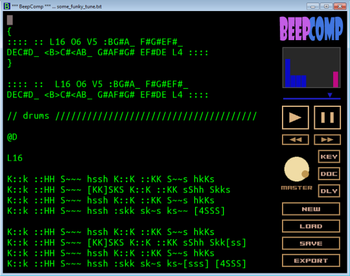 BeepComp screenshot 2