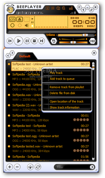 BeePlayer screenshot