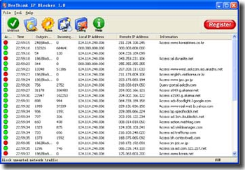 BeeThink IP Blocker screenshot