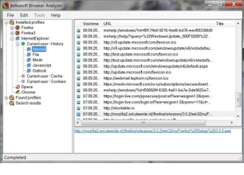 Belkasoft Browser Analyzer Ultimate screenshot