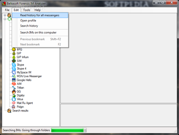 Belkasoft Forensic IM Analyzer Home screenshot 2