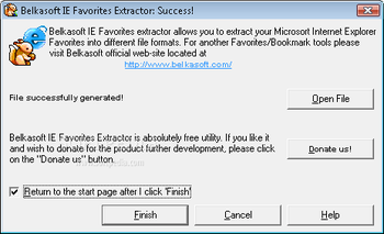 Belkasoft IE Favorites Extractor screenshot 3