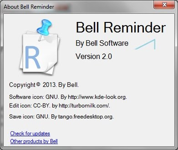 Bell Reminder screenshot