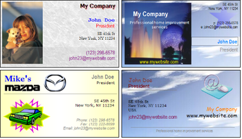Belltech Business Card Designer Pro screenshot
