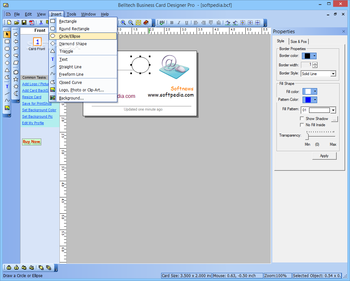 Belltech Business Cards Designer Pro screenshot 5