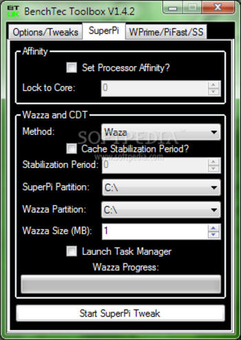 BenchTec Toolbox screenshot 2