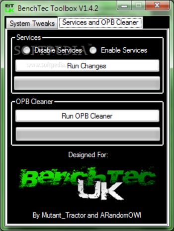 BenchTec Toolbox screenshot 5