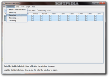 Benford's Law Utility screenshot 2