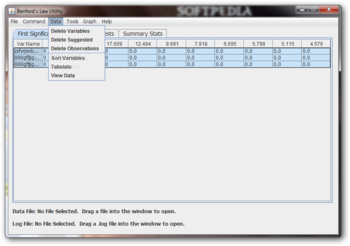 Benford's Law Utility screenshot 3