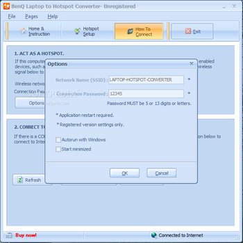 BenQ Laptop to Hotspot Converter screenshot 4