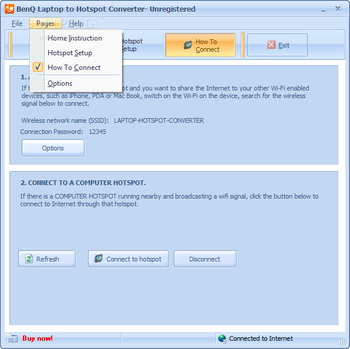 BenQ Laptop to Hotspot Converter screenshot 6