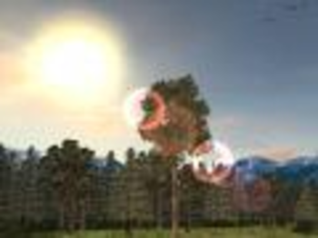 Bergsee 3D Bildschirmschoner screenshot 2