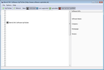 Bernd Ott's Software UpToDate screenshot